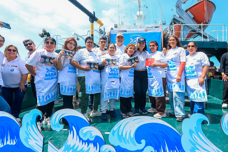 Presidenta Fujimori: recursos marinos refuerzan lucha contra  la anemia